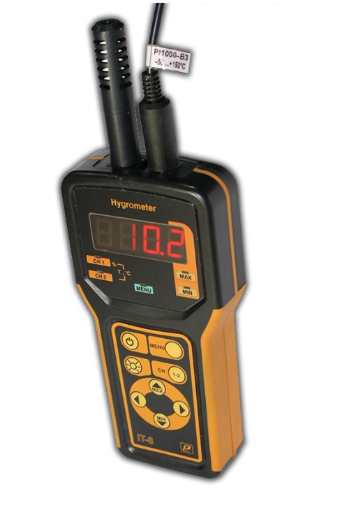 Портативный измеритель влажности IT-8-RHT